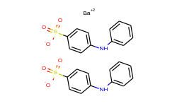 Benzenesulfonic acid, 4-(phenylamino)-, barium salt (2:1)