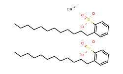 Benzenesulfonic acid, dodecyl-, calcium salt