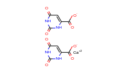 4-Pyrimidinecarboxylic acid, 1,2,3,6-tetrahydro-2,6-dioxo-, calcium salt(2:1)