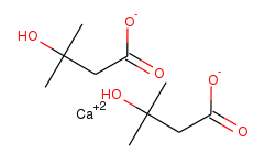 Butanoic acid, 3-hydroxy-3-methyl-, calcium salt (2:1)