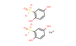 Benzenesulfonic acid, 2,5-dihydroxy-, calcium salt (2:1)
