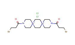 3,12-bis(3-bromopropanoyl)-3,12-diaza-6,9-diazoniadispiro[5.2.5.2]hexadecane dichloride