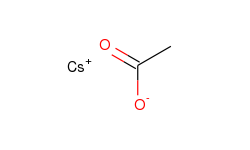 Acetic acid, cesium salt
