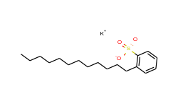 Benzenesulfonic acid, dodecyl-, potassium salt