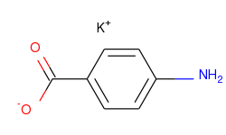 Benzoic acid, 4-amino-, monopotassium salt