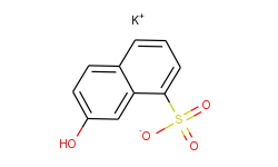 1-Naphthalenesulfonicacid, 7-hydroxy-, potassium salt (1:1)