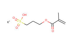 2-Propenoic acid, 2-methyl-, 3-sulfopropyl ester, potassium salt