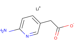 6-aminopyridine-3-acetic acid lithium salt