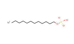 Sulfuric acid, monododecyl ester, lithium salt