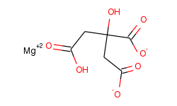 1,2,3-Propanetricarboxylic acid, 2-hydroxy-, magnesium salt (1:1)