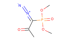 Phosphonic acid, (1-diazo-2-oxopropyl)-, dimethyl ester