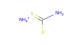 Carbamodithioic acid, monoammonium salt