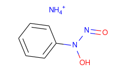 Benzenamine, N-hydroxy-N-nitroso-, ammonium salt