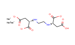 L-Aspartic acid, N,N'-1,2-ethanediylbis-, trisodium salt