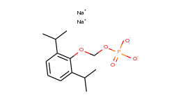 phosphoric acid 2,6-diisopropylphenoxymethyl monoester disodium salt