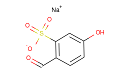 Benzenesulfonic acid, 2-formyl-5-hydroxy-, monosodium salt