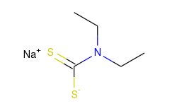 Carbamodithioic acid, diethyl-, sodium salt