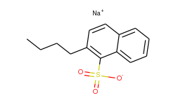 Naphthalenesulfonic acid, butyl-, sodium salt