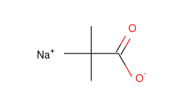 Propanoic acid, 2,2-dimethyl-, sodium salt