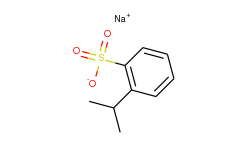 Benzenesulfonic acid, (1-methylethyl)-, sodium salt