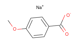 Benzoic acid, 4-methoxy-, sodium salt