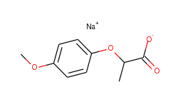 Propanoic acid, 2-(4-methoxyphenoxy)-, sodium salt