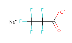 Propanoic acid, pentafluoro-, sodium salt