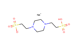 1,4-Piperazinediethanesulfonic acid, monosodium salt