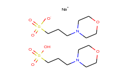 4-Morpholinepropanesulfonicacid, sodium salt (2:1)