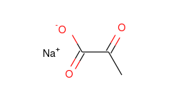 Propanoic acid, 2-oxo-, sodium salt