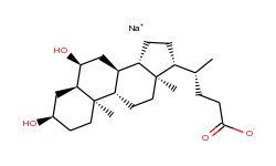 Cholan-24-oic acid, 3,6-dihydroxy-, monosodium salt, (3a,5b,6a)-