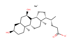 Cholan-24-oic acid, 3,7-dihydroxy-, monosodium salt, (3a,5b,7a)-