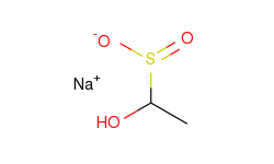 Ethanesulfinic acid, 1-hydroxy-, monosodium salt