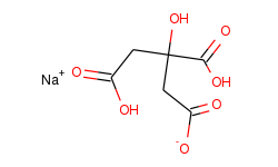 1,2,3-Propanetricarboxylic acid, 2-hydroxy-, monosodium salt