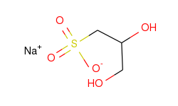 1-Propanesulfonic acid, 2,3-dihydroxy-, monosodium salt