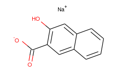2-Naphthalenecarboxylic acid, 3-hydroxy-, monosodium salt
