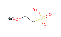 Ethanesulfonic acid, 2-hydroxy-, monosodium salt