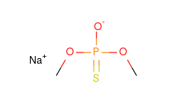 Phosphorothioic acid, O,O-dimethyl ester, sodium salt