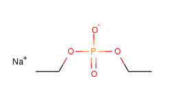 Phosphoric acid, diethyl ester, sodium salt