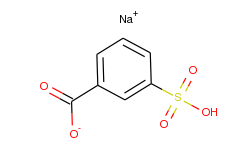 Benzoic acid, 3-sulfo-, monosodium salt