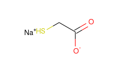 Acetic acid, mercapto-, monosodium salt