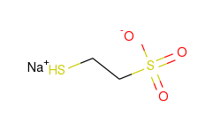Ethanesulfonic acid, 2-mercapto-, monosodium salt