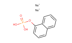 1-Naphthalenol, dihydrogen phosphate, disodium salt