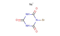 1,3,5-Triazine-2,4,6(1H,3H,5H)-trione, 1-bromo-, monosodium salt