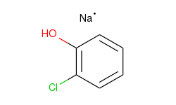 Phenol, 2-chloro-, sodium salt