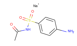 Acetamide, N-[(4-aminophenyl)sulfonyl]-, monosodium salt