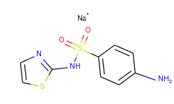 Benzenesulfonamide, 4-amino-N-2-thiazolyl-, monosodium salt