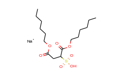 Butanedioic acid, sulfo-, 1,4-dihexyl ester, sodium salt
