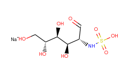 D-Glucose, 2-deoxy-2-(sulfoamino)-, monosodium salt