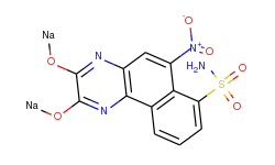 6-Nitro-7-sulfamoylbenzo[f]quinoxaline-2,3-dione, Disodium Salt